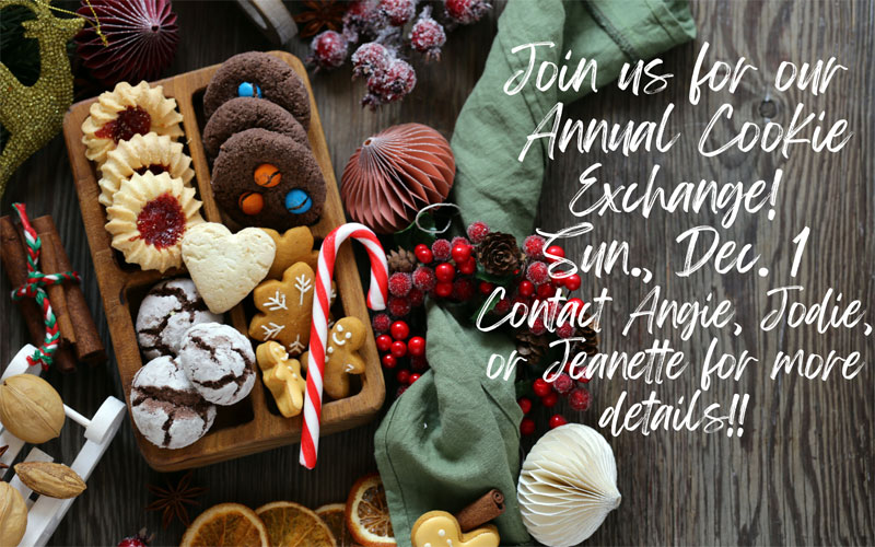 Annual Cookie Exchange! 