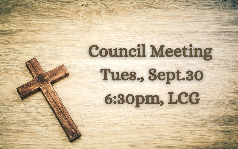 Council Meeting - September 30