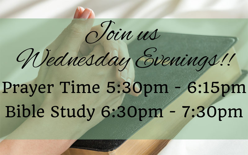 Join us for our weekly Prayer