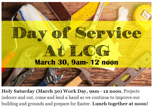 LCG Work Day