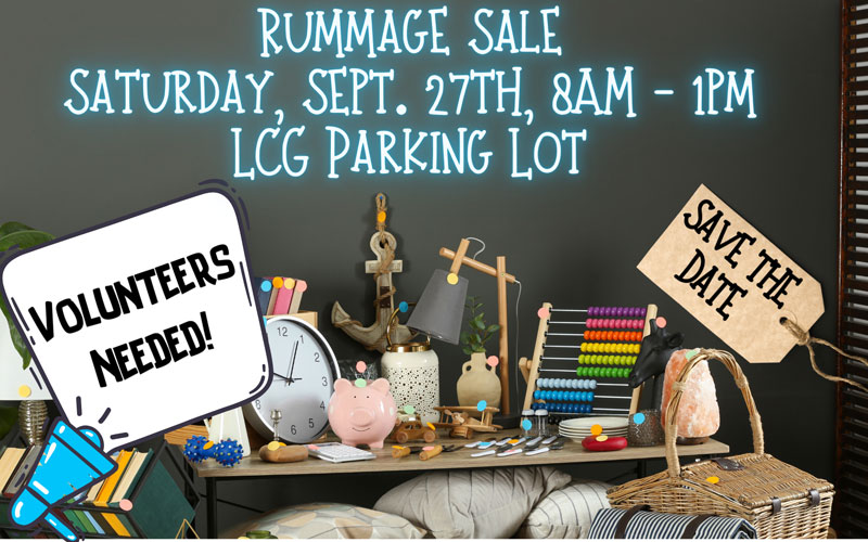 Rummage Sale September 27