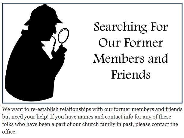 Searching for friends