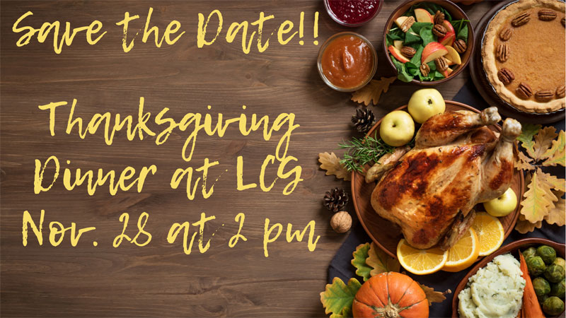 ThanksGiving Dinner at LCG