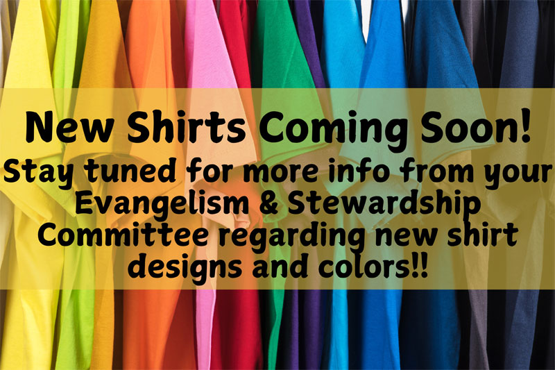 New Shirts Coming Soon!