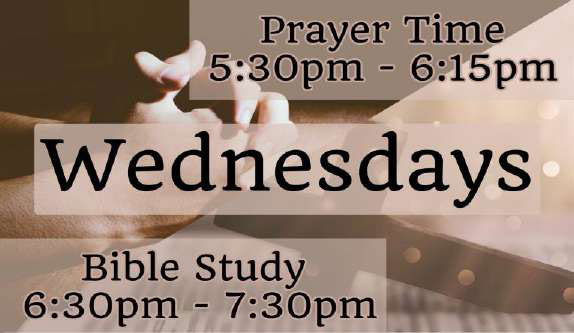 Join Us for Our Weekly Prayer Time